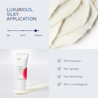 Dove Body Cream Serum Pro-Ceramide + Repair for Rough, Extremely Dry Skin, with Hyaluronic Acid, Niacinamide and Natural Moisturizing Factors Lotion, 8 oz
