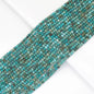 3x4mm Genuine Chinese Turquoise Faceted Rondelle Beads, Sku#