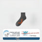 Combed Cotton Antibacterial Mens Mid-Calf Socks For Spring Autumn And Winter