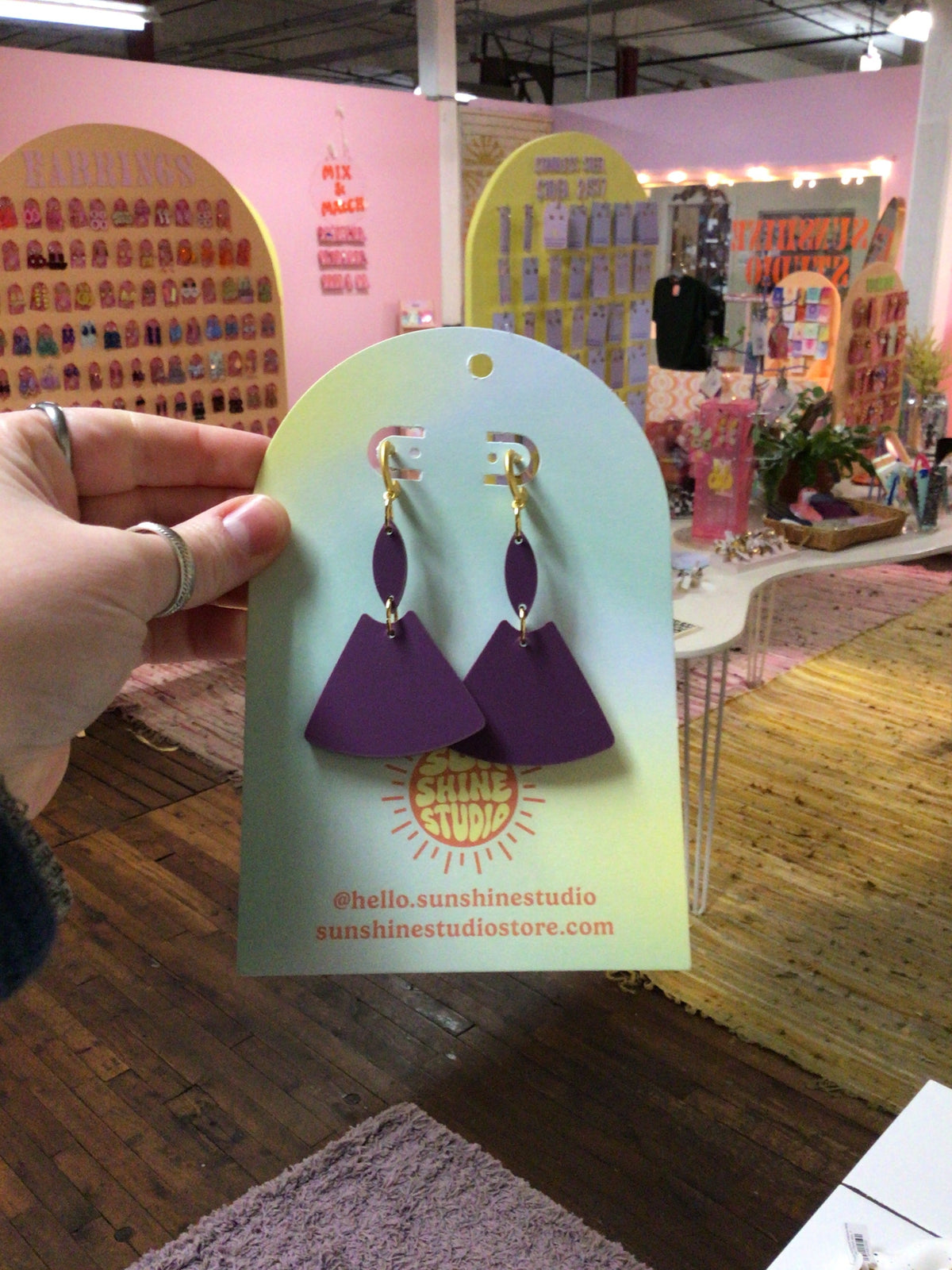 Truth Seeker Statement Studs