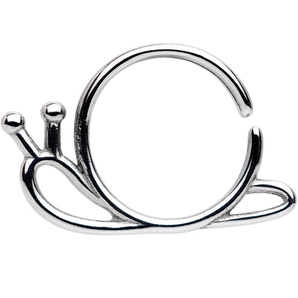 18G The Travelling Snail Closure Ring