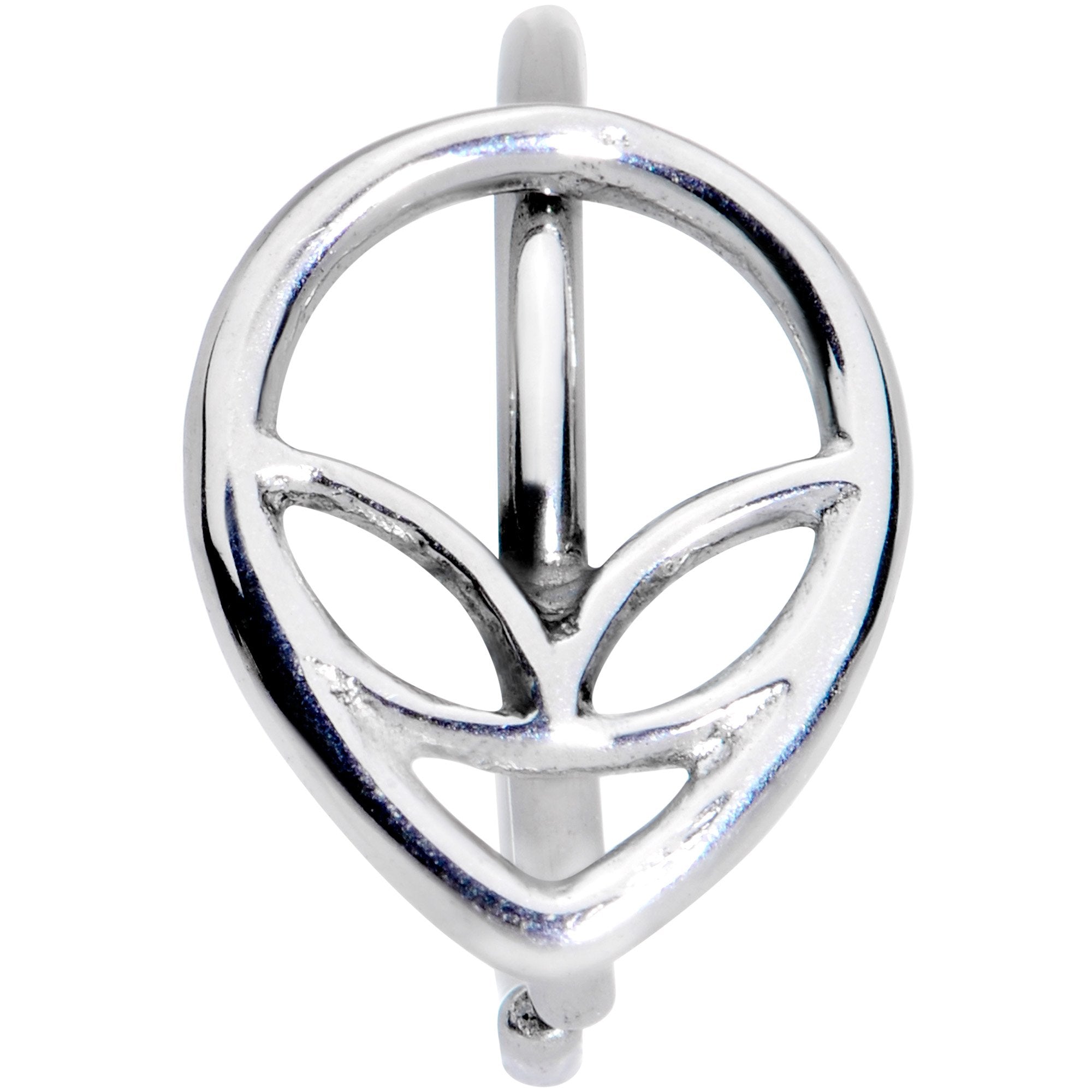 20G 5/16 Outer Space Alien Seamless Circular Ring