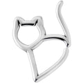 16G One Cool Kitty Cat Closure Ring