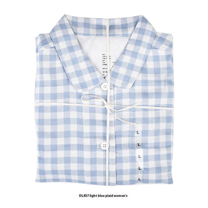 Double-layer Yarn Pajamas Without Printing