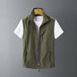 Men's Outdoor Casual Rabbit Fur Vest Waistcoat Coat
