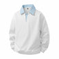 New Faux Two-piece Hoodie Cool And Casual Top