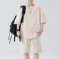 Men's Round Neck Quick-drying Breathable Loose Leisure Suit
