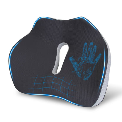 Memory Foam Seat Cushion for Pain Relief and Comfort