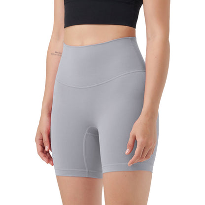 High-Waist Biker Shorts with Tummy Control for Workouts