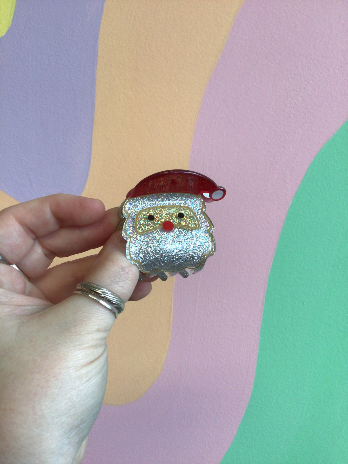 Little Holiday Hair Claws