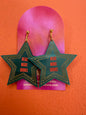 "Read More Books" Star Earrings