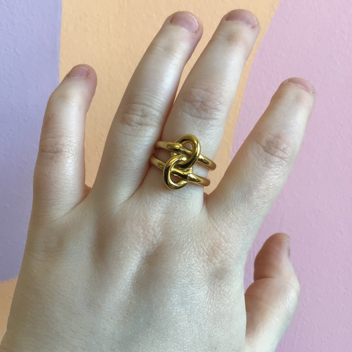 Link In The Chain Titanium Ring