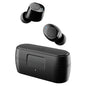 Skullcandy Jib True Wireless Earbud with Microphone / 22 Hour Battery Life / Use with iPhone and Android / Best for Gym and Gaming / Bluetooth Earbud Headphones - Black/Orange