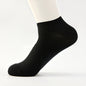 Casual Soft And Breathable Black Long Socksversatile For All Seasons