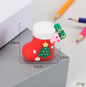 Christmas sharpener-Christmas socks-pvc-1 piece