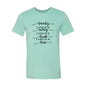 DT0115 Family, Crazy, Loud, Love Shirt