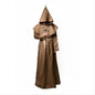Halloween costume medieval monk cloak suit