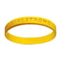 NIKE Official Live Strong Lance Armstrong Yellow Cancer Livestrong Rubber Wristband Bracelet Adult Size