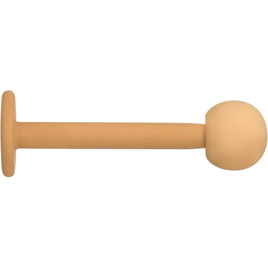 16G 5/16 Tan Acrylic Matte Labret Monroe Tragus
