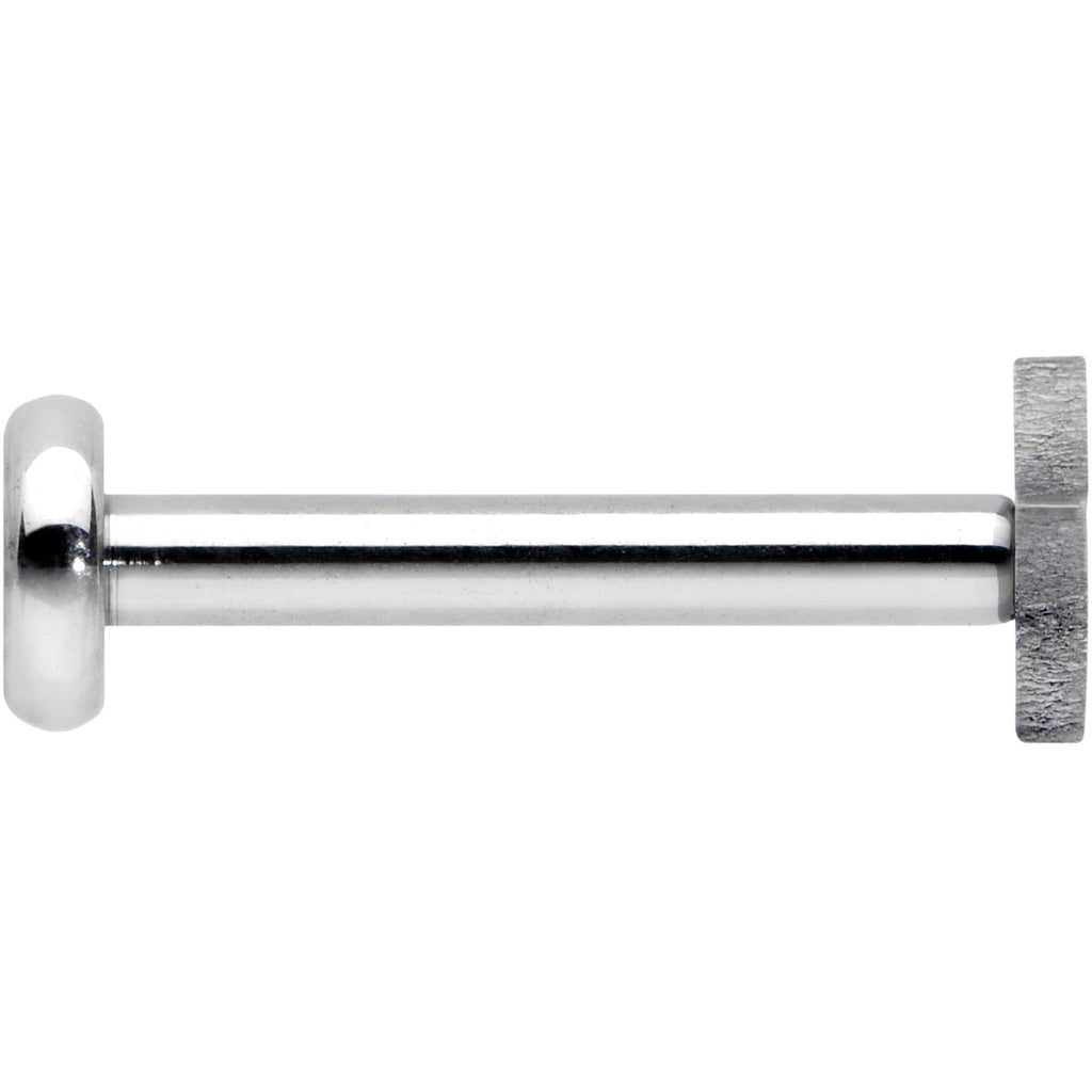 16G 5/16 Star Grade 23 Titanium Internal Thread Labret Tragus
