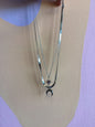 Celestial Layered Titanium Necklace
