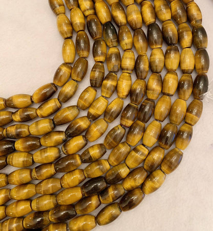 1pc/10pcs/20pcs High Quality Golden/Red Tiger eye Oval Barre