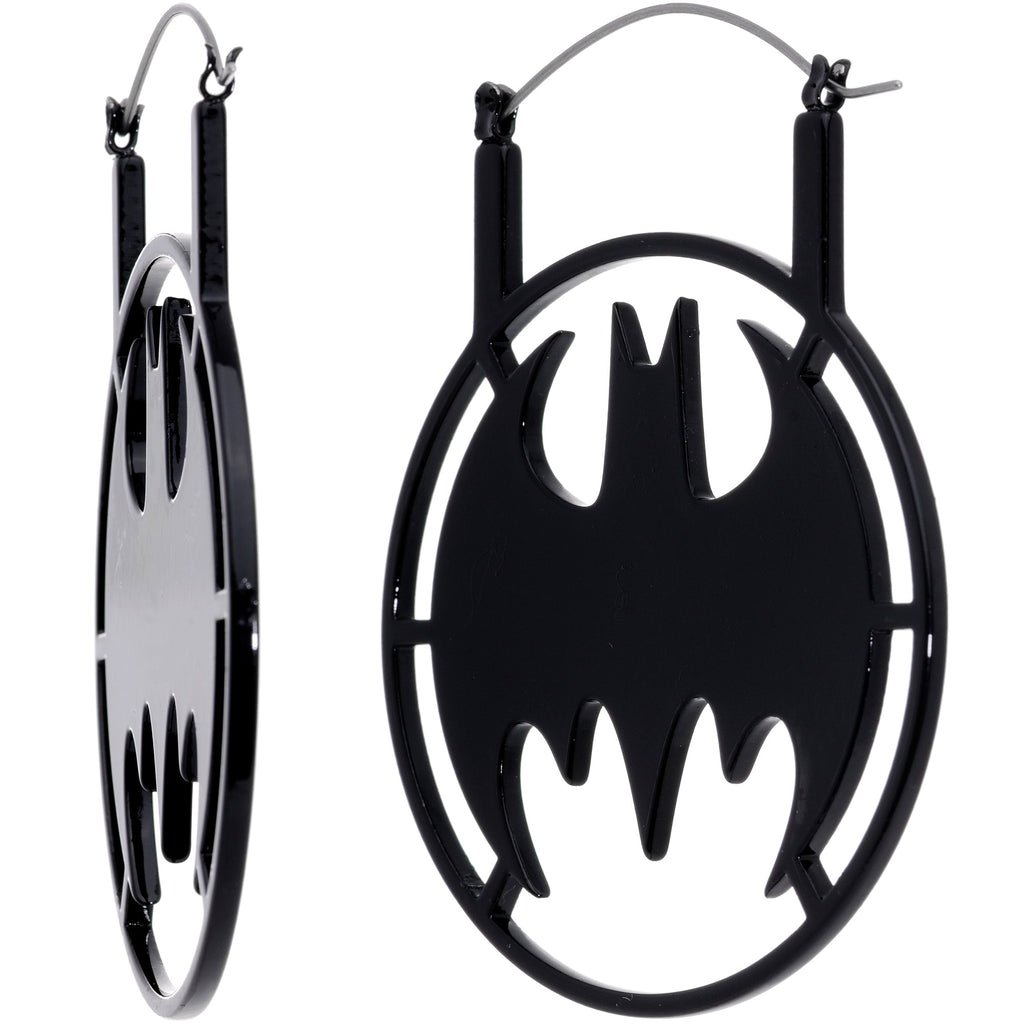 Officially Licensed DC Comics Batman Tunnel Plug Earrings