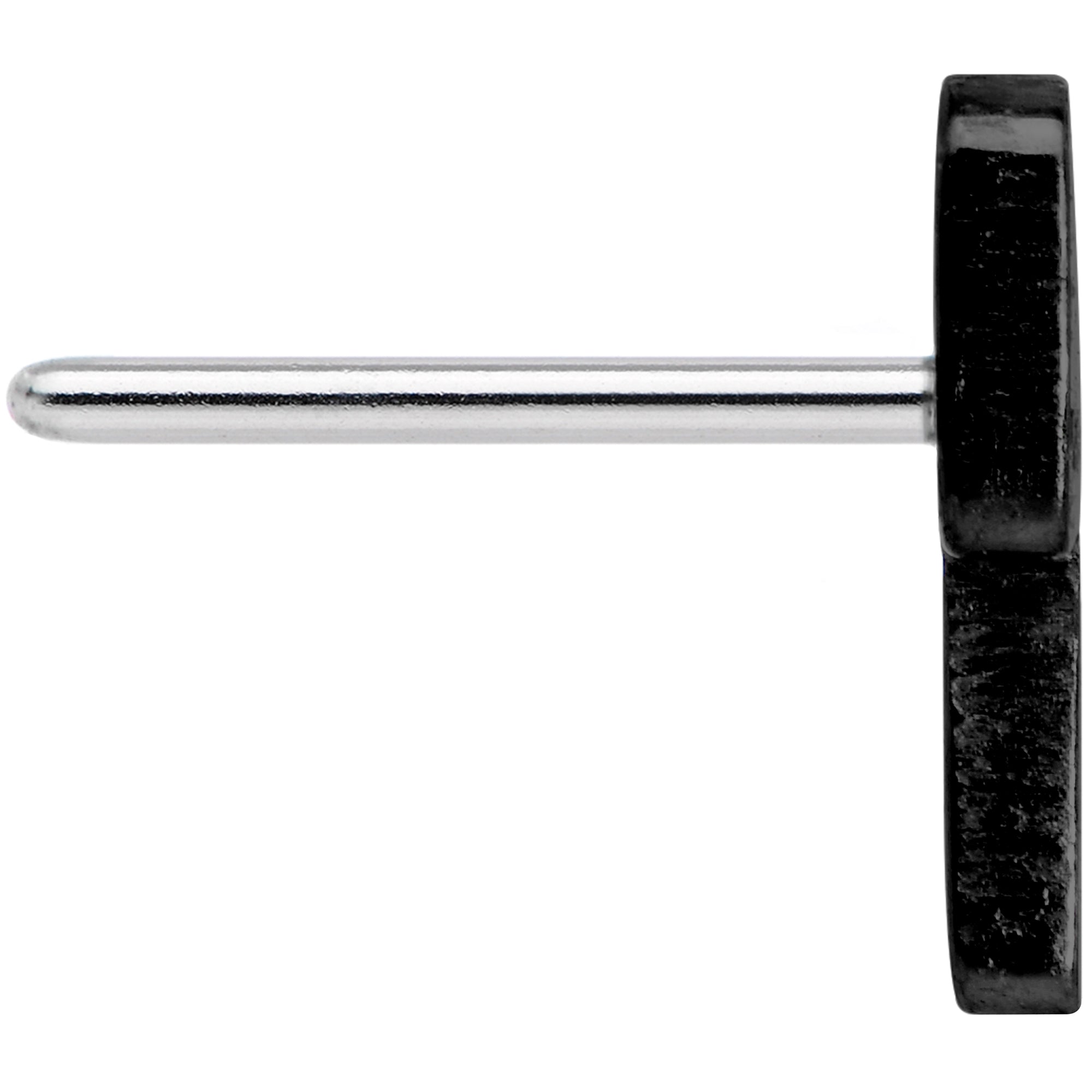 Implant Grade 23 Titanium Black Lightning Threadless Push In Top