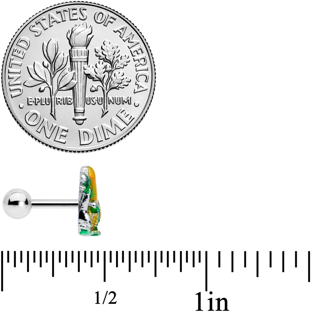 16G 1/4 Summer Corn on the Cob Cartilage Tragus Earring