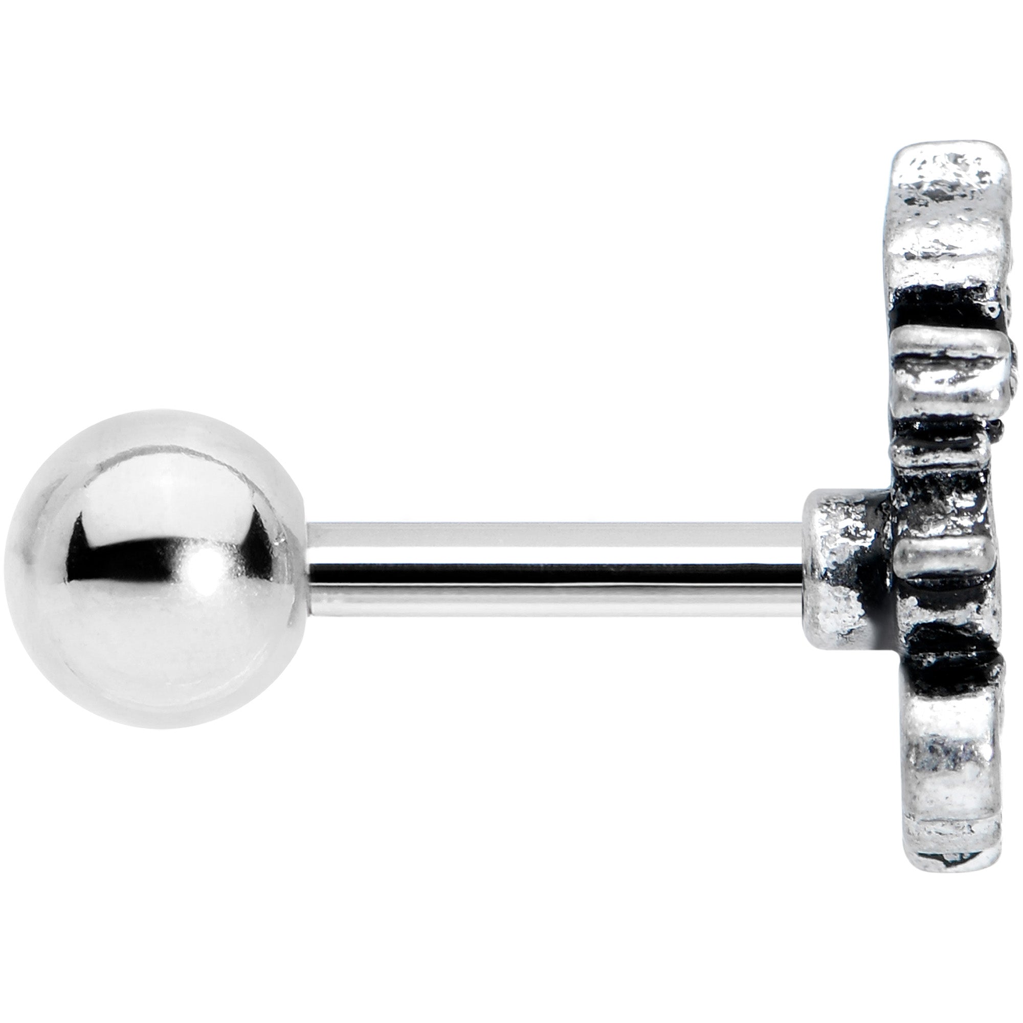 16G 1/4 Regal Medieval Dragon Cartilage Tragus Earring