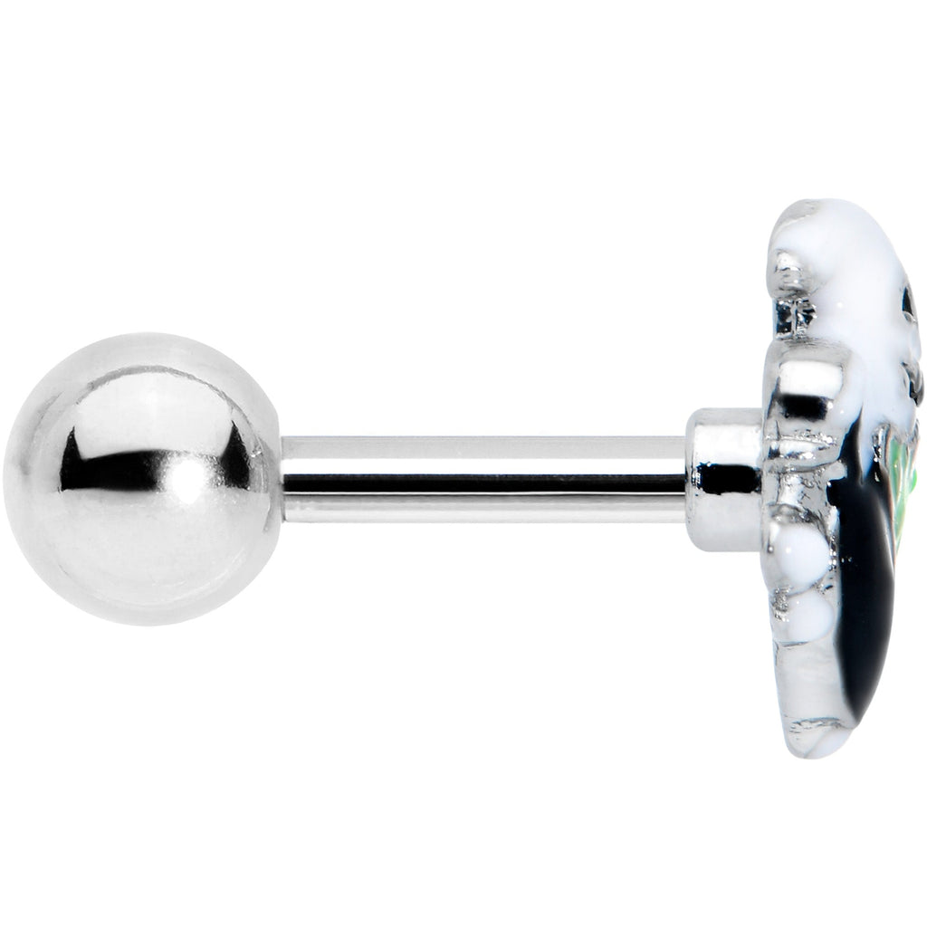 16G 1/4 Ghost Goo Cauldron Halloween Cartilage Tragus Earring