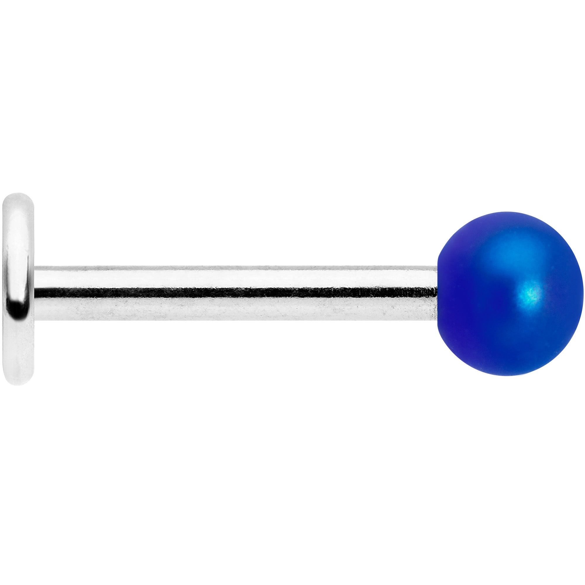 16G 5/16 Matte Blue Aurora Labret Monroe Tragus