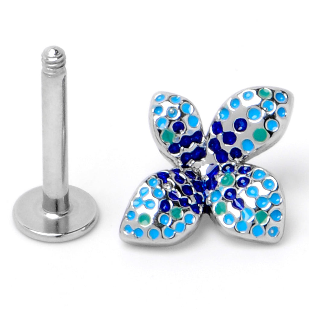 16G 5/16 Glamour Butterfly Labret Monroe Tragus