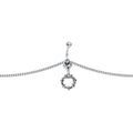 Clear Gem Wreath of Glam Dangle Belly Ring Belly Chain