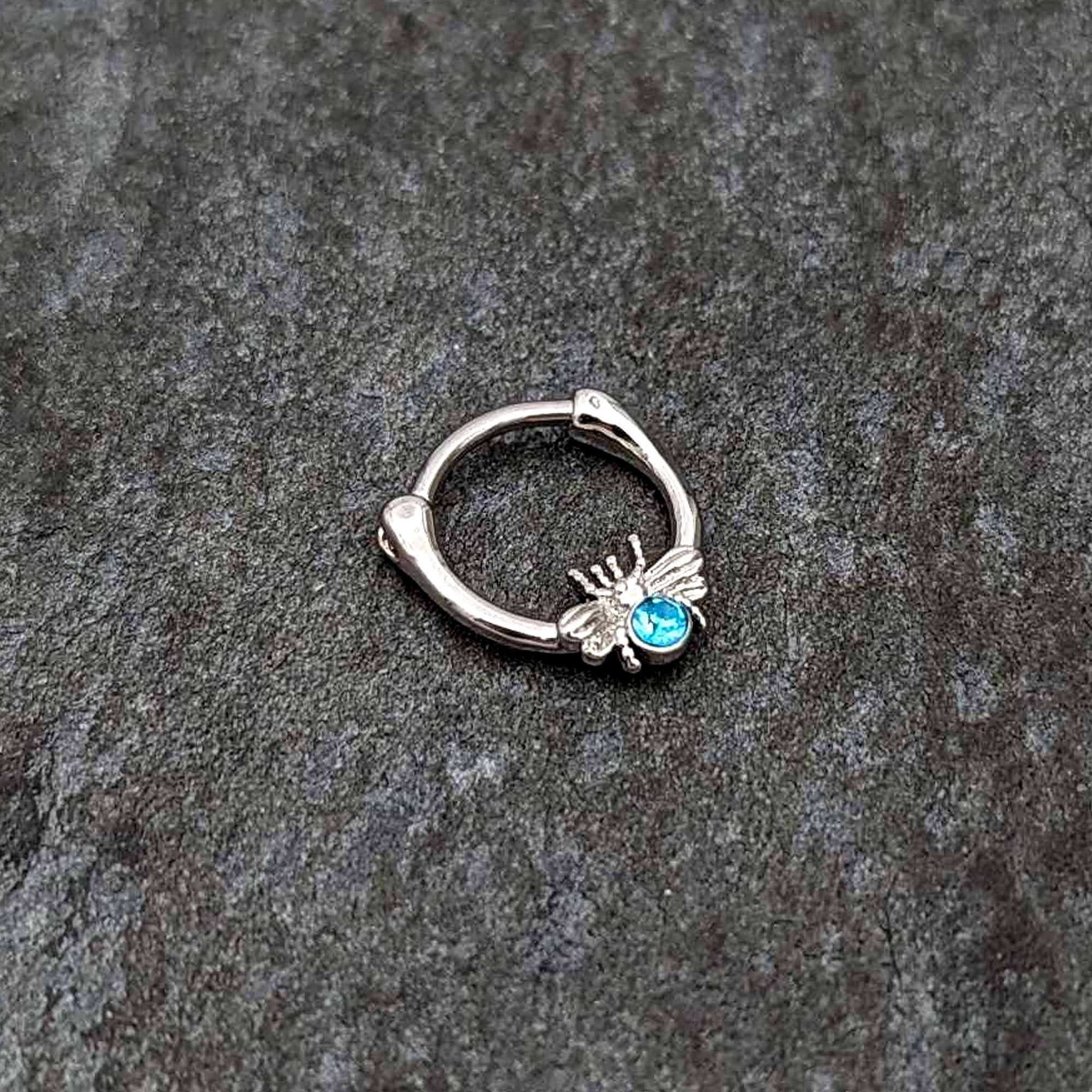 16G 5/16 Blue Gem Ultra Fly Cartilage Clicker