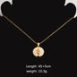 Stainless Steel Sunflower Pendant