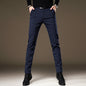 High-end Wrinkle-free Dress Pants Mens Business Slim-fit Tapered-leg Style