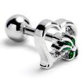 16G 1/4 Palm Tree Love Heart Cartilage Tragus Earring