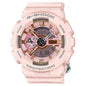 Sports Watch Gold and Pink Dial Pink Quartz Ladies