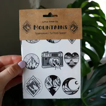 Temporary Tattoo Sheet