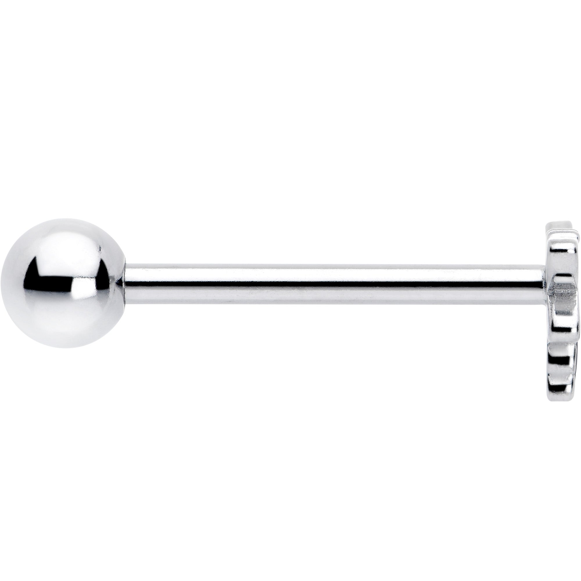 Dragonfly Colors Barbell Tongue Ring