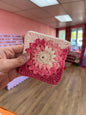 Crochet Granny Square Coaster