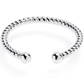 Rope Style Textured Look Adjustable Toe Ring
