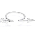 Optical Illusion Arrow Adjustable Toe Ring