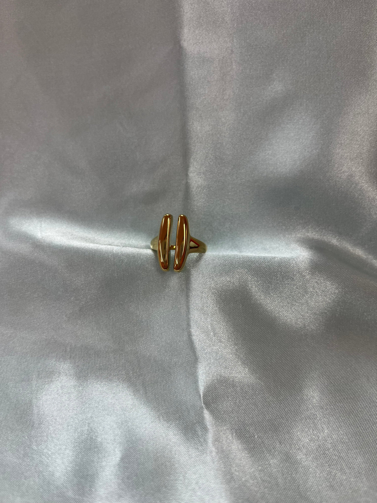 Coffee Bean Titanium Ring