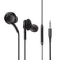 Headphone Earphone For Smart Phones  with Stereo In-Ear Headset Wire Earphones