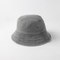 Personalized Distressed Simple Solid-Colored Bucket Hat