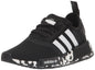 adidas Originals NMD_R1s Sneaker Core Black/Core Black/FTWR White (Refined) 7 US Unisex Big Kid
