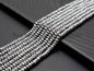 Quality Natural Silver Hematite beads,Rondelle Faceted Beads, Sku#S116
