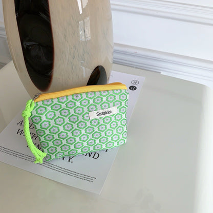 Female Cosmetic Bag Portable Coin Purse Wash Bag